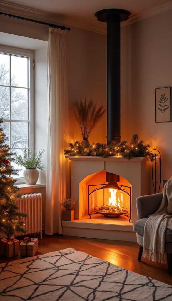 Scandinavian-Inspired Living Room Decor Ideas with Fireplace You'll Fall in Love With